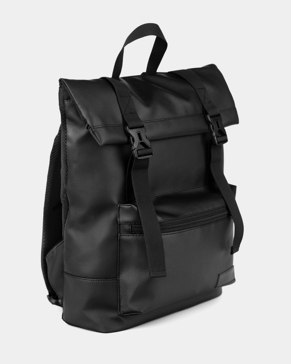 ROLL 2 - Faux Leather, Black