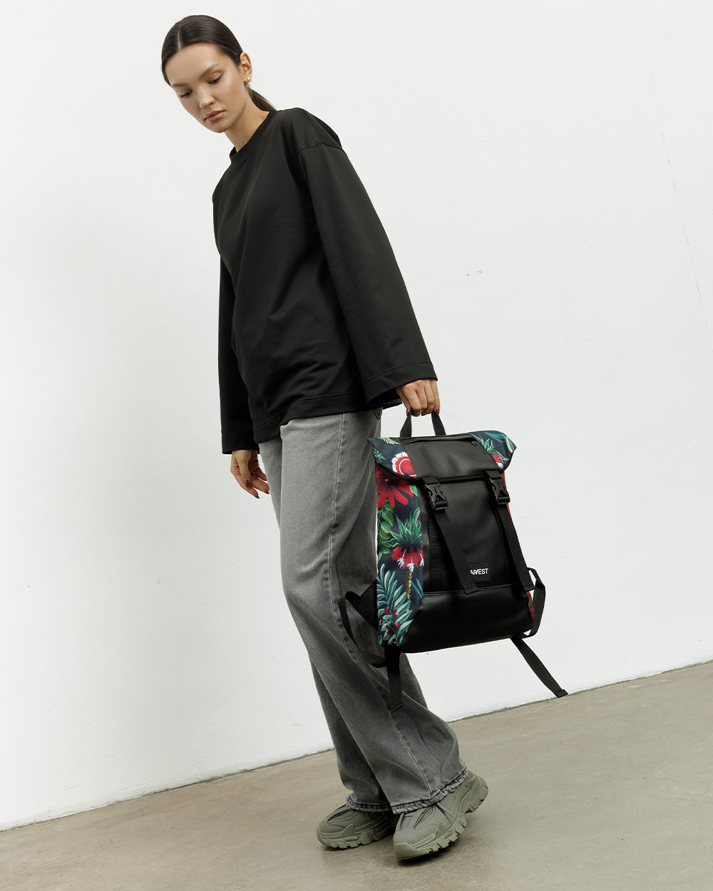 SHUTTLE ROLL MINI - Floral Ornament Print