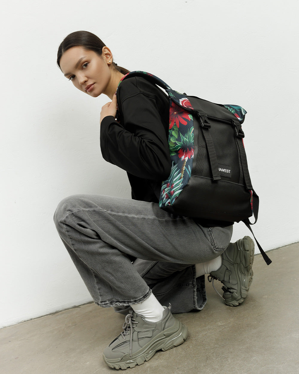 SHUTTLE ROLL MINI - Floral Ornament Print